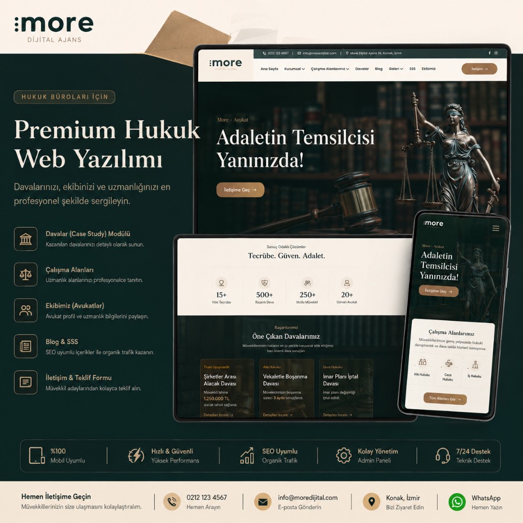 Avukat Sitesi — ürün ekran görüntüsü