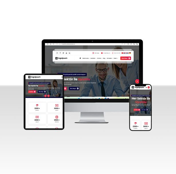 Premium Animasyonlu Kurumsal Web Sitesi v2