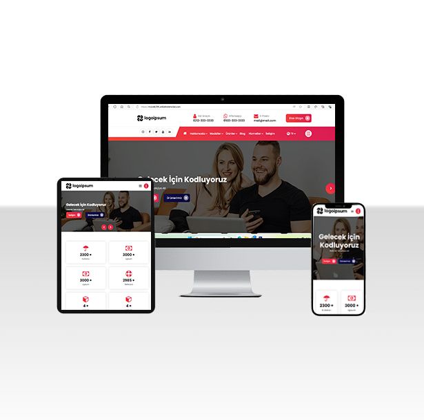 Premium Animasyonlu Kurumsal Web Sitesi v1