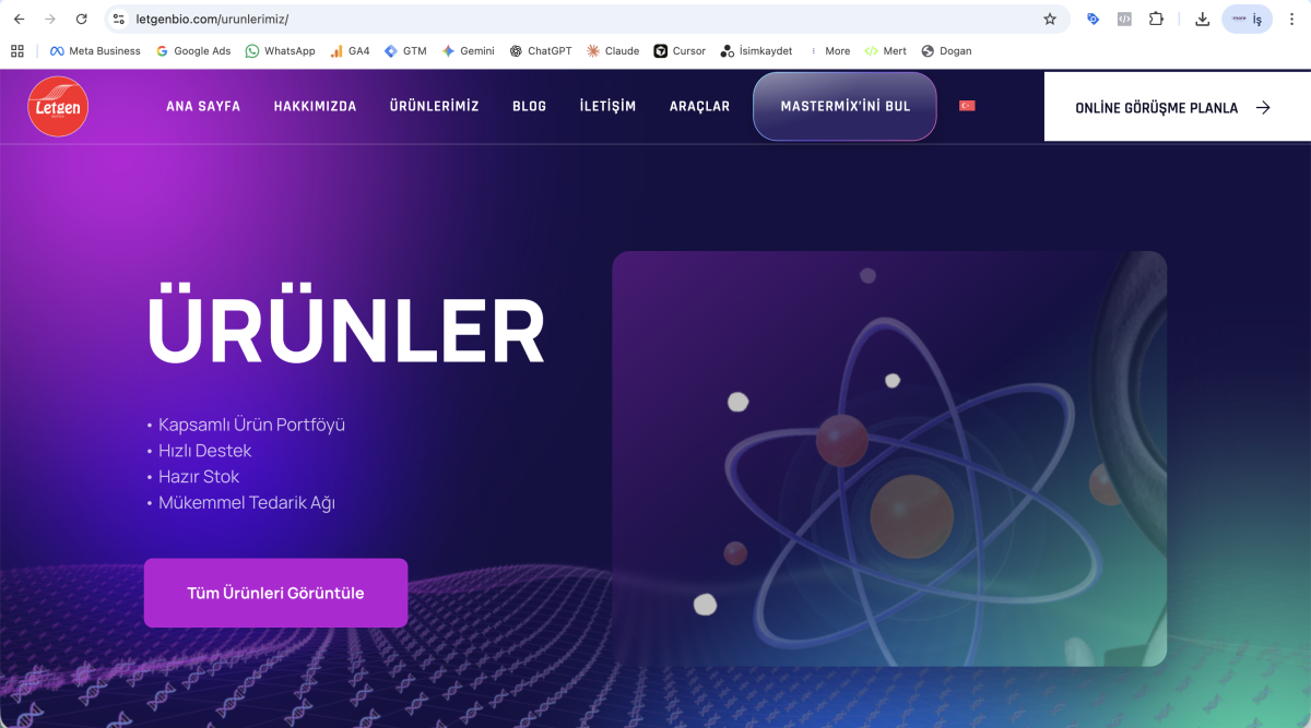 LetgenBio | Biyoteknoloji Sektöründe Fonksiyonel Özel Yazılım - Galeri Görseli