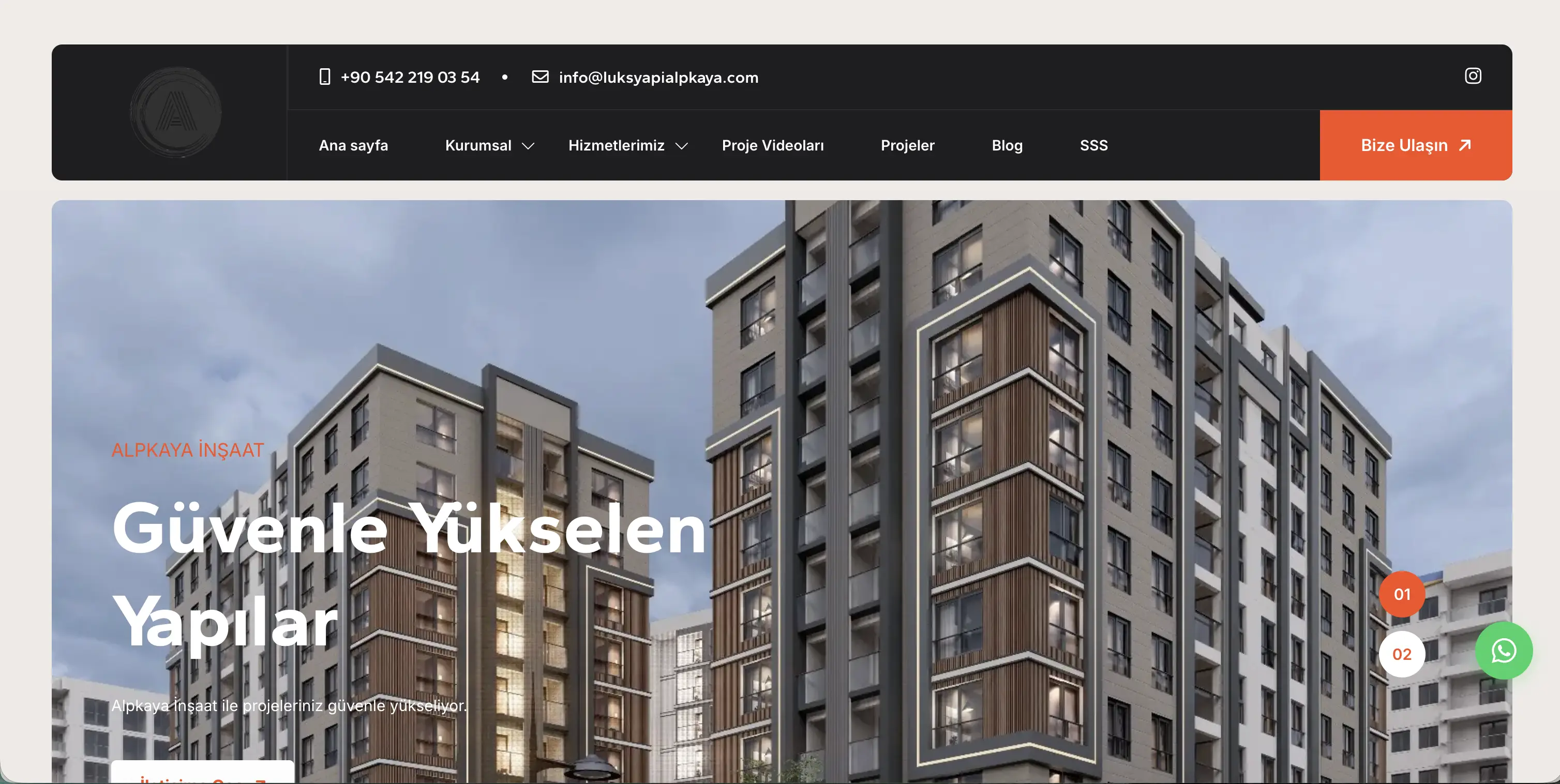 Lüksyapı Alpkaya İnşaat
